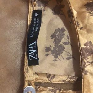 Zara long sleeve, silk, size Large-XL, made in Turkey